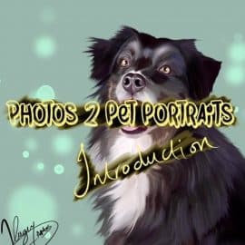 Learn how to turn pet photos into pet portraits in Procreate