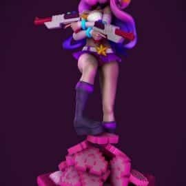 Miss fortune Arcadia 3D Print Model Free Download