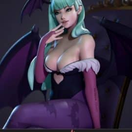 Morrigan Aensland 3D Print Model Free Download