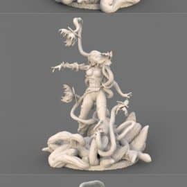 Poison Ivy Statue 3D Print Model Free Download