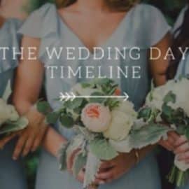 Scobey Photography – The Wedding Day Timeline