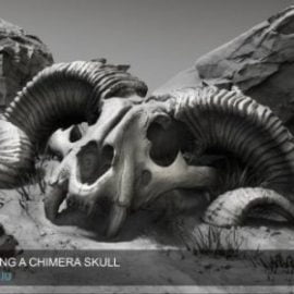 Sculpting a Chimera Skull by Phil Liu Free Download