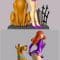 Sexy Daphne and Scooby Doo 3D Print Model Free Download