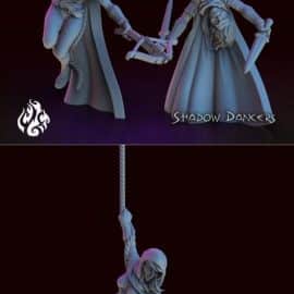 Shadow Dancers 3D Print Model Free Download