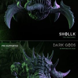 Shollk Dark Gods 3D Print Model Free Download