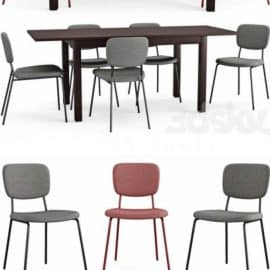 Table and chair Laneberg Karljan Free Download