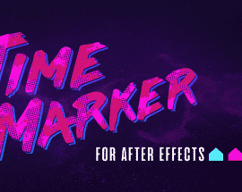 Time Marker v1.0.3 for After Effects Free Download