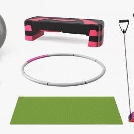 Turbosquid Fitness Equipment Collection 5 model Free Download