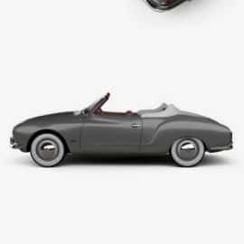 Volkswagen Karmann Ghia convertible 1958 Free Download