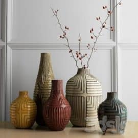 West Elm Linework vases Free Download