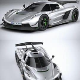 koenigsegg jesko 2020 #2 3d model Free Download