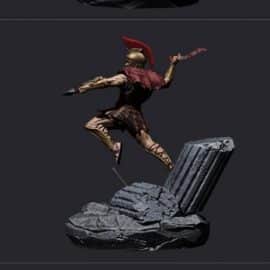 Assassins Creed Odyssey Custom 3D Print Model Free Download