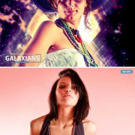 CM Galaxians Photoshop Action 1201746 Free Download