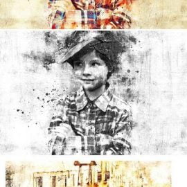 CM Mixed Art 2 Photoshop Action 2340025 Free Download