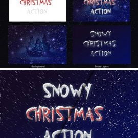 CM Snowy Christmas Action 2153889 Free Download