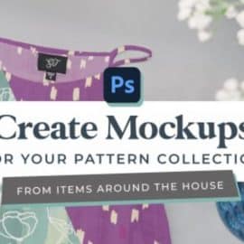 Create Realistic Mock-ups for Your Pattern Collection and Designs Free Download