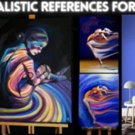 Create realistic references in 3d for painting Free Download