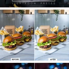 CreativeMarket 10 Tasty Food Lightroom Preset 6258183 Free Download