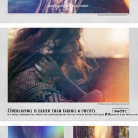 CreativeMarket Aesthetic Holo Light Leaks Overlays 6192718 Free Download