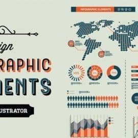 Design Infographic Elements in Adobe Illustrator Free Download