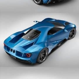 Ford GT 2017 3D Model Free Download