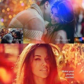 GraphicRiver 129 Warm Light Leaks Photo Overlays 27018647 Free Download