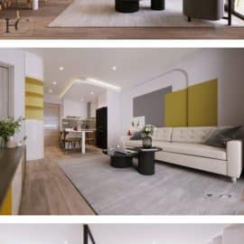 Interior Livingroom Scene by Nguyen Huu Cong Free Download