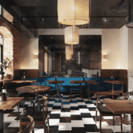 Interior Restaurant Scene By Nguyen Duy Toan Free Download