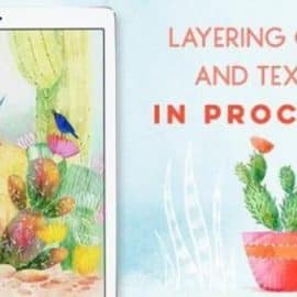 Layering Color and Texture in Procreate Free Download