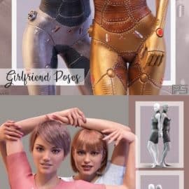 Lotsa Poses for Genesis 8 Female Free Download