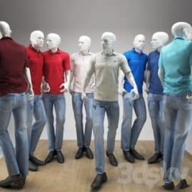 Mannequins man LACOSTE Free Download