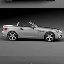 Mercedes-Benz SLC 2017 3D Model Free Download