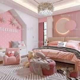 Modern Style Bedroom 468 Free Download