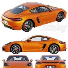 Porsche 718 Cayman S Free Download