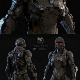 Sci-FI Warrior Armor Free Download