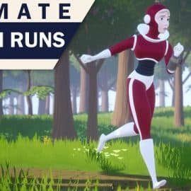 Skillshare Animate an Anime Inspired, Stylized Female Run Animation in Autodesk Maya Free Download