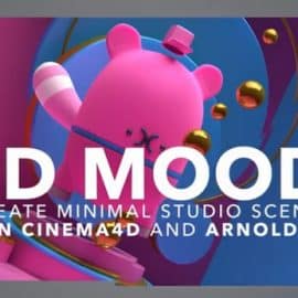 Skillshare Create colourful scene in C4D with Arnold Free Download