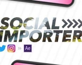 Social Importer 1.0.3 for After Effects Free Download