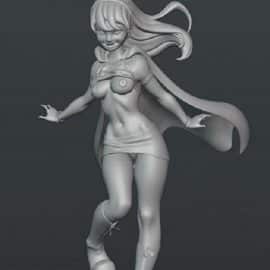 Supergirl 3D Print Model Free Download