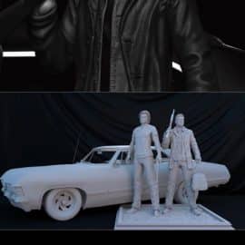 Supernatural 3D Print Model Free Download