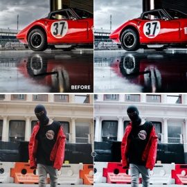 Supreme Red Photoshop Action & Lightrom Presets Free Download