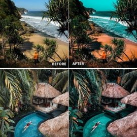 Tropicana Photoshop Action & Lightrom Presets Free Download