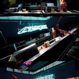 Unreal Engine CyberPunk / Sci-Fi Bar Asset Pack Free Download