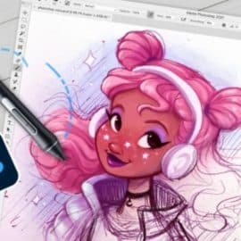 21 Draw – Introduction to Photoshop with a Tablet with Erika Wiseman