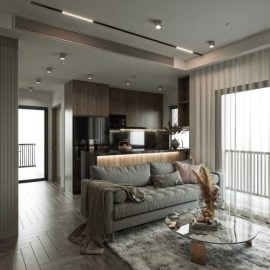 3D Interior Apartment By Duy Pham Free Download