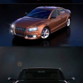 Audi A5 3D model Free Download