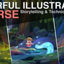 Colorful Illustrations – Course by Florian Coudray