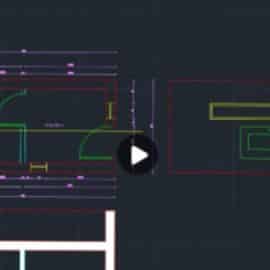 Create an Architectural Plan, Section and Elevation Using Autodesk AutoCAD