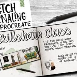 Creating a lovely Sketch Journal Using Procreate