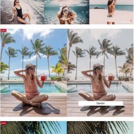 CreativeMarket 20 Bright Travel Lightroom Presets & LUTs 6316196 Free Download